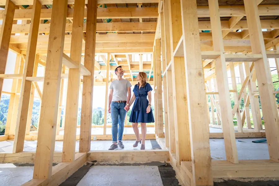 Couple Building Home Couple Building Home