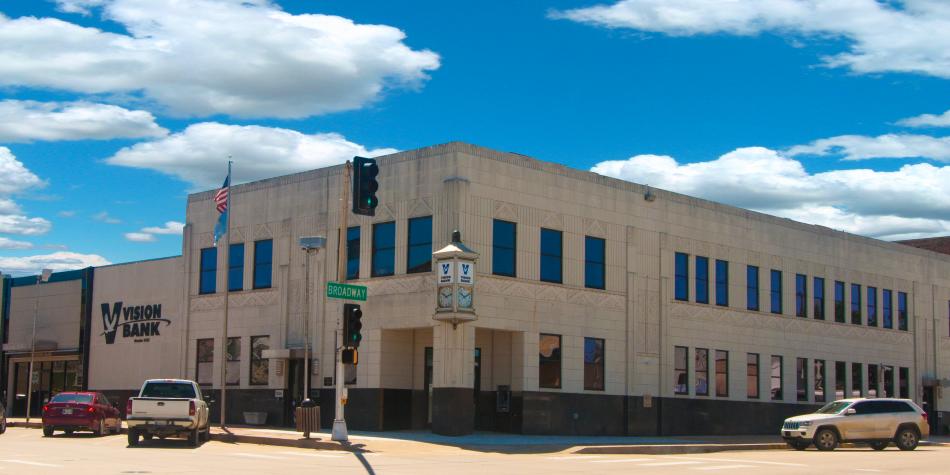 Ada main bank building