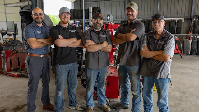 Auto shop team and vision bank lender